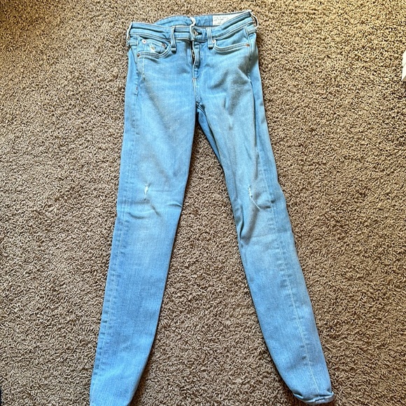 Rag & bone Cate Mid Rise Skinny Jeans - Picture 2 of 10